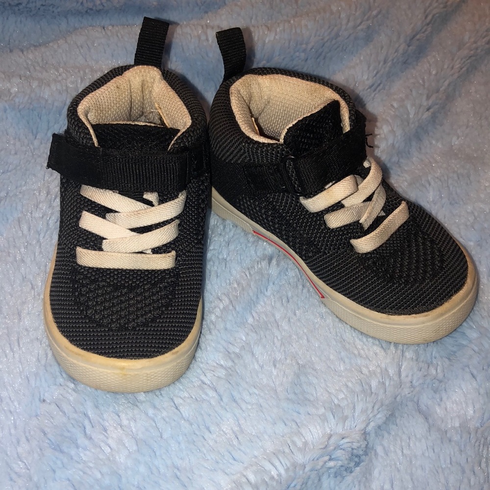 Carters black and white sneakers